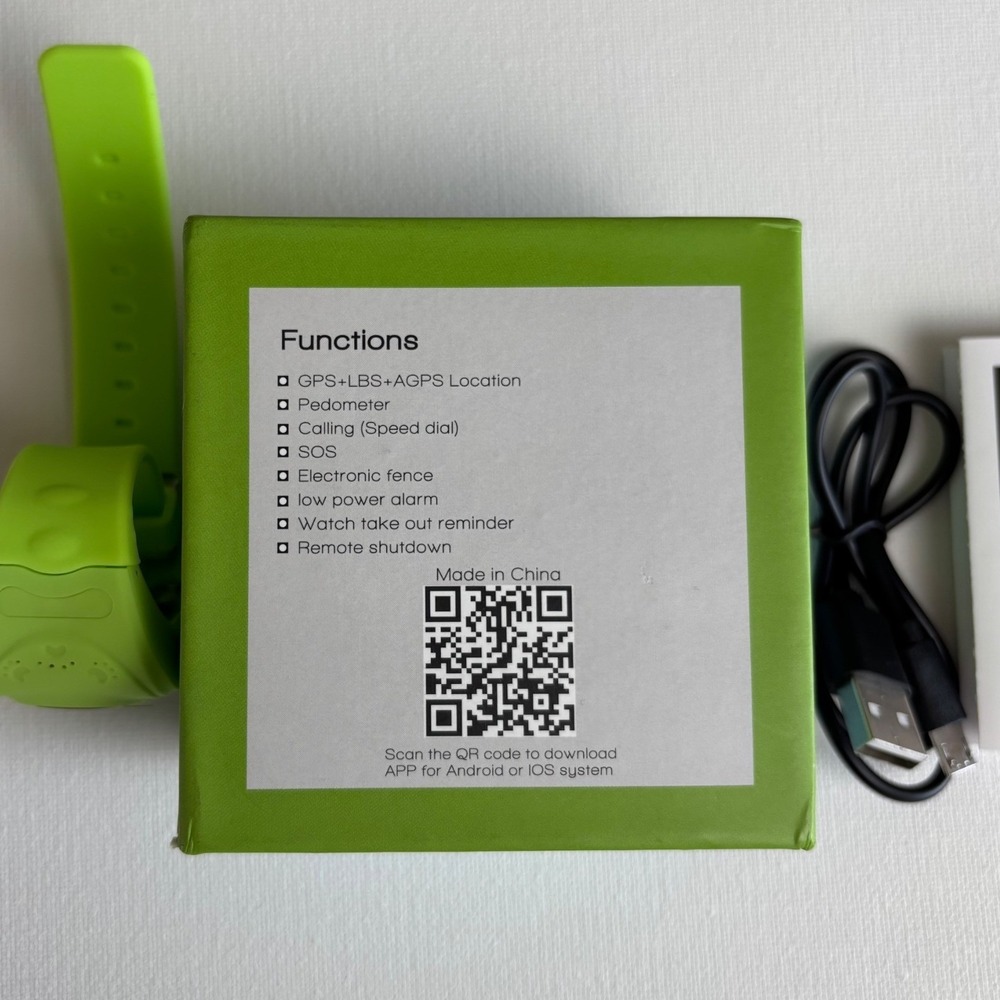 Safekeeper 300 Child Multifunction Watch Green Android iOS App - Picture 3 of 9